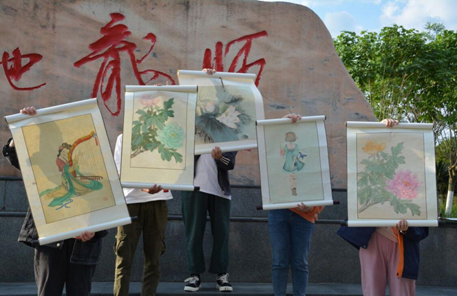 社團(tuán)風(fēng)采 | 國畫社：水墨丹青，春風(fēng)溢彩